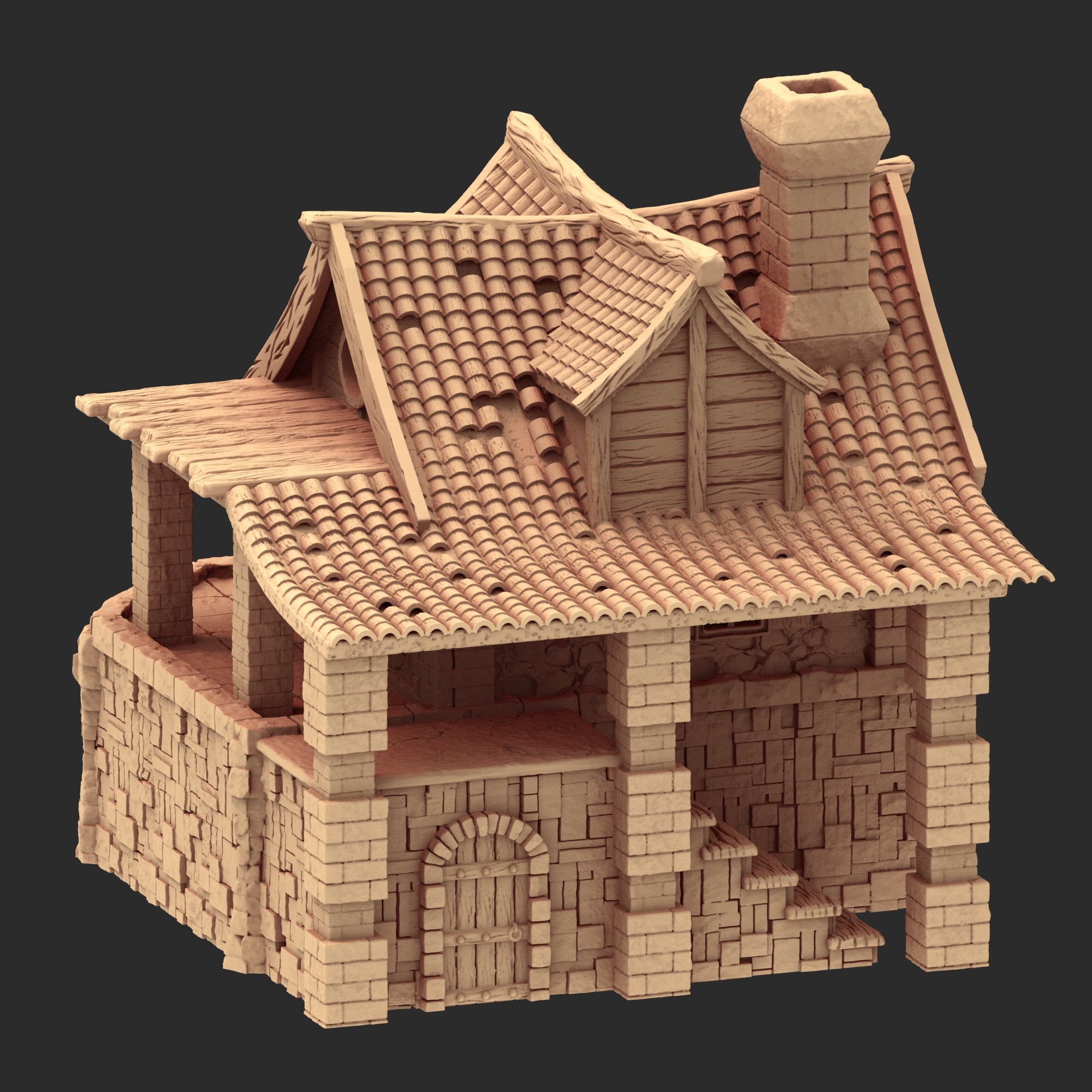 Medieval Architecture - Part 3 - x3 Buildings