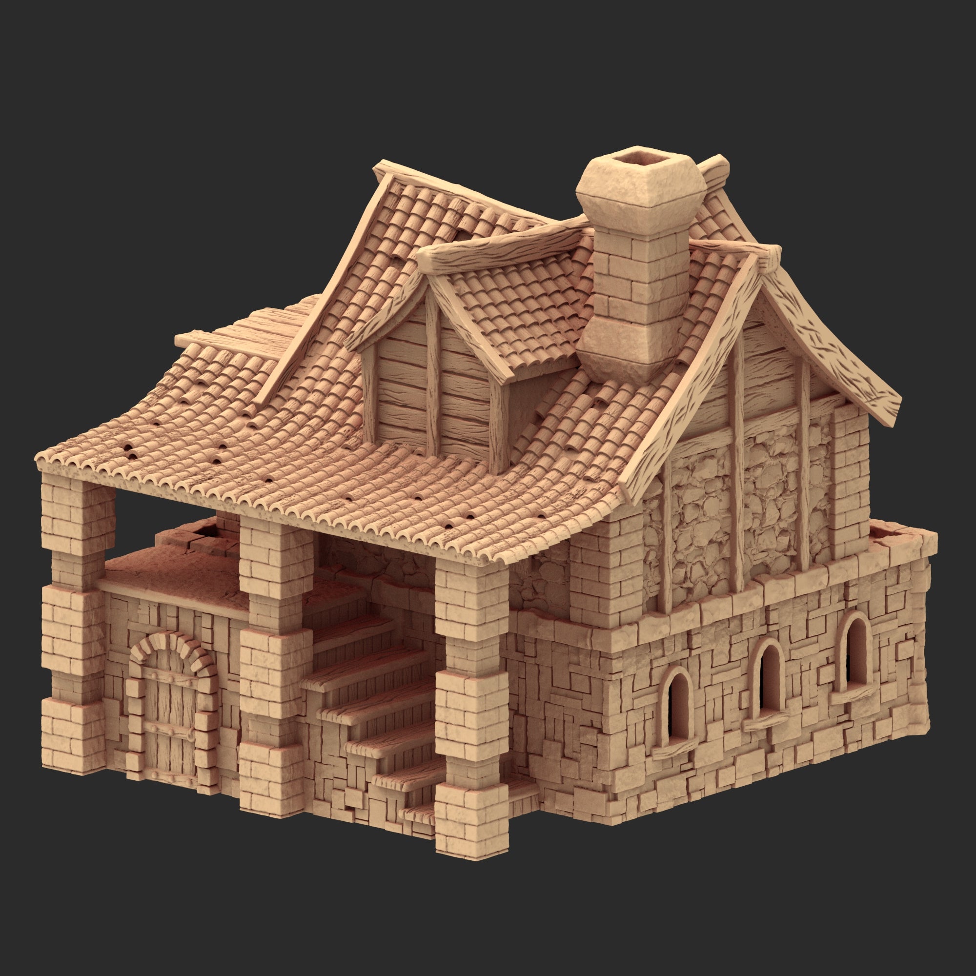 Medieval Architecture - Part 3 - x3 Buildings