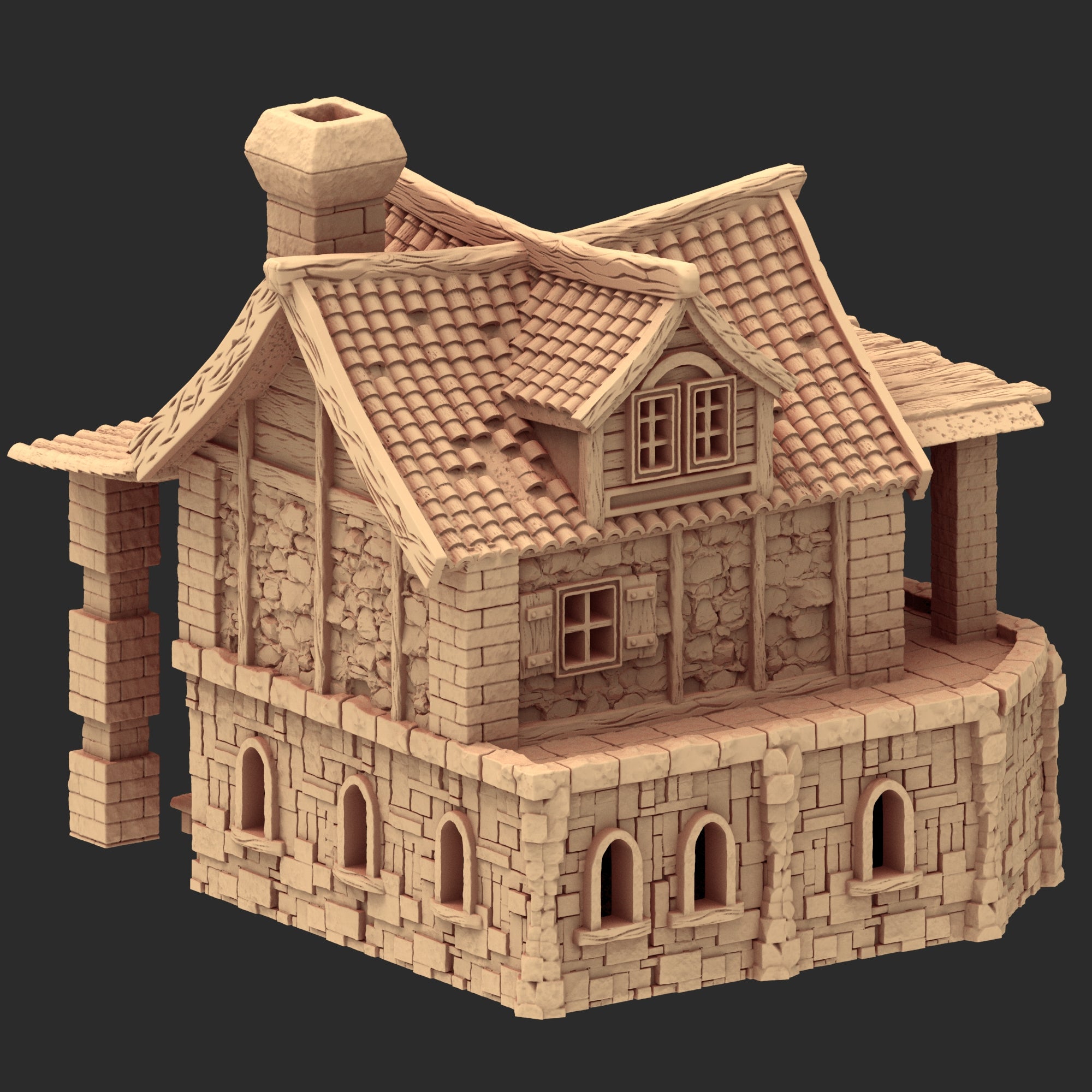 Medieval Architecture - Part 3 - x3 Buildings