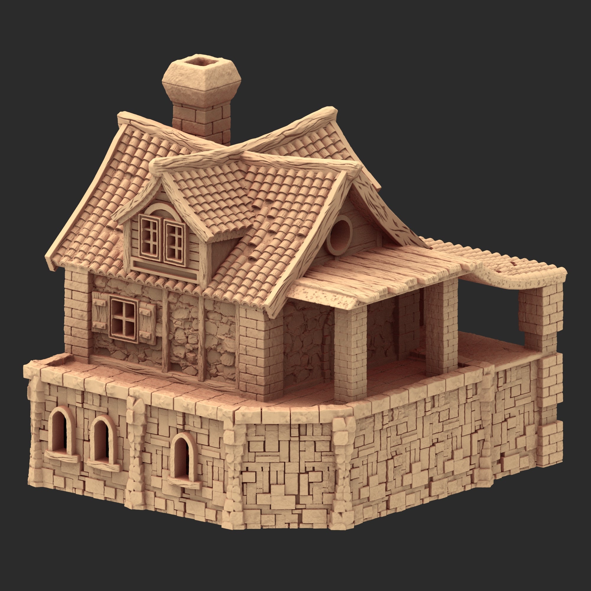 Medieval Architecture - Part 3 - x3 Buildings