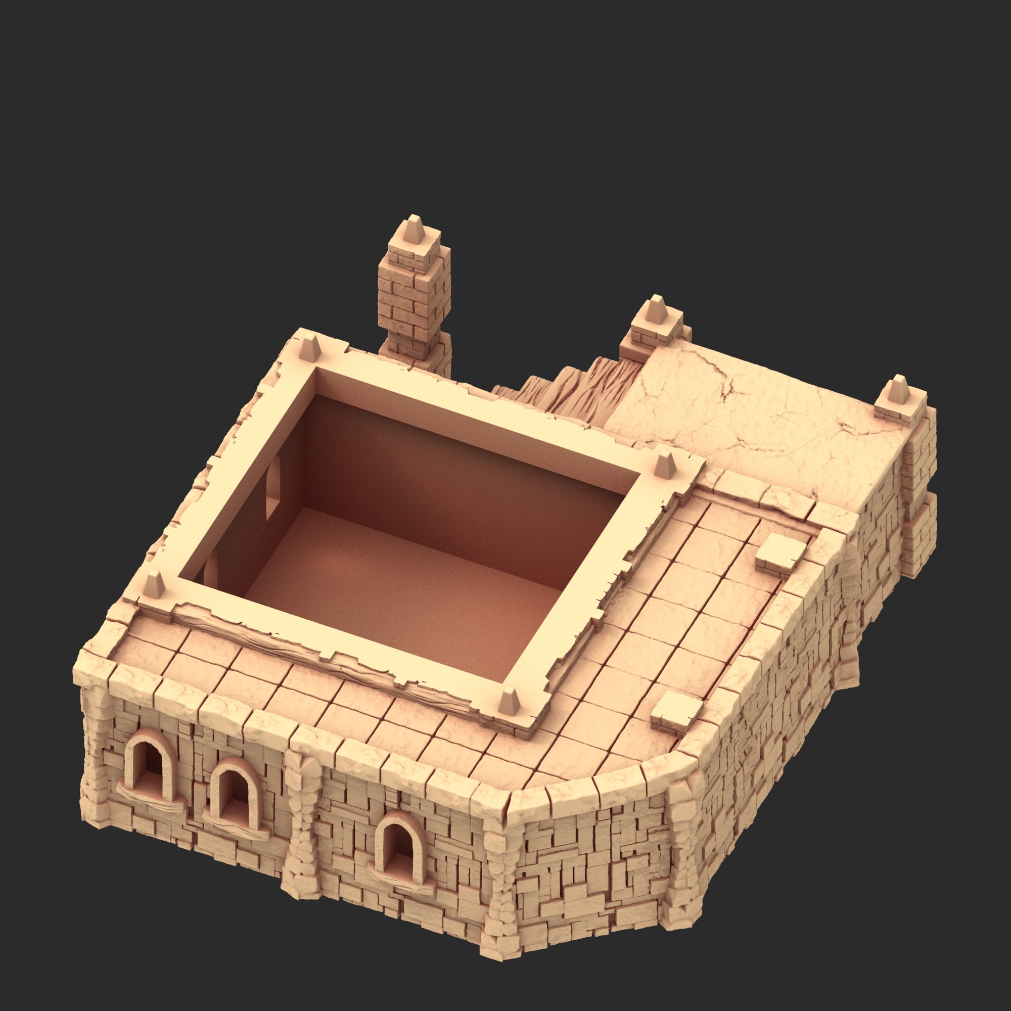 Medieval Architecture - Part 3 - x3 Buildings