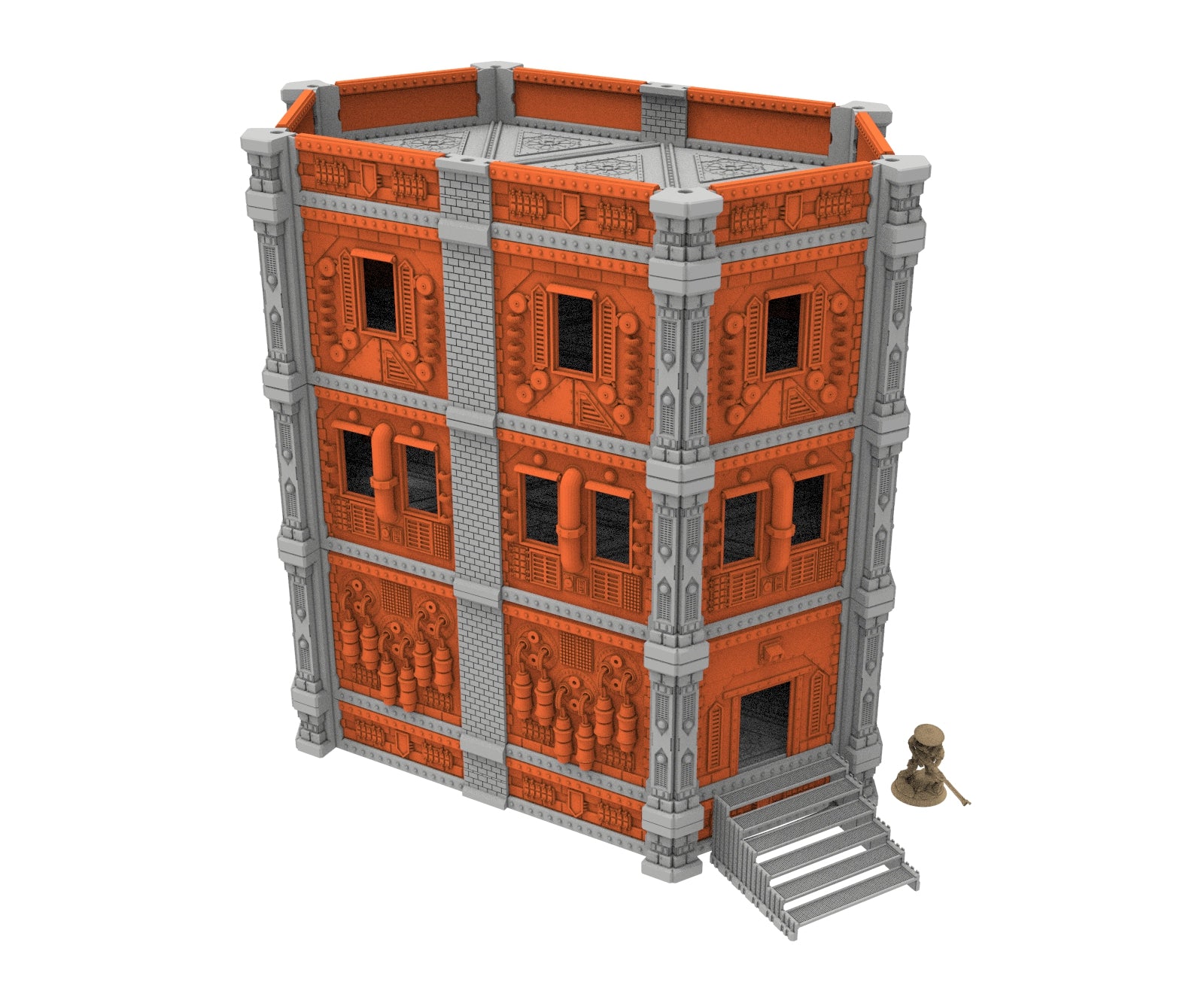 Damocles City Builder - Industrial Voltria - Modular Buildings & Full Biome