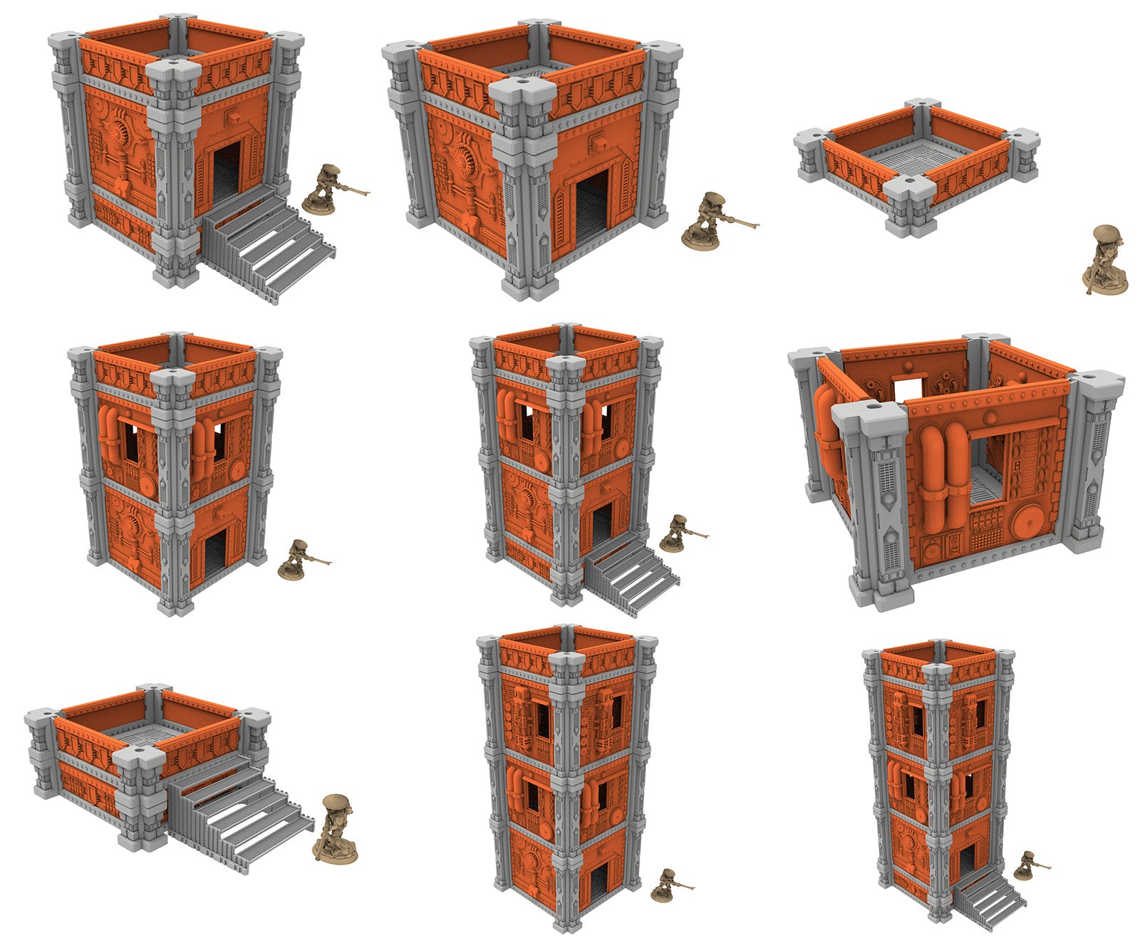 Damocles City Builder - Industrial Voltria - Modular Buildings & Full Biome