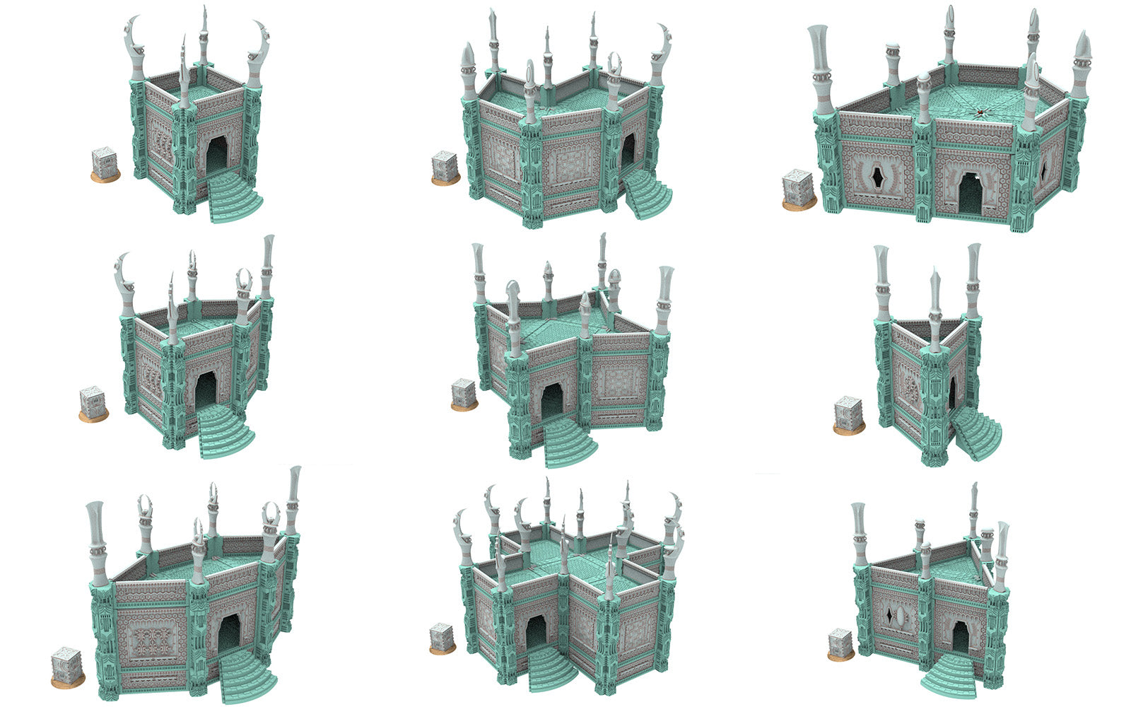 Die dunkle Stadt Myriam, Teil 1 und 2