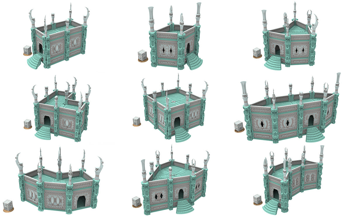 Die dunkle Stadt Myriam, Teil 1 und 2