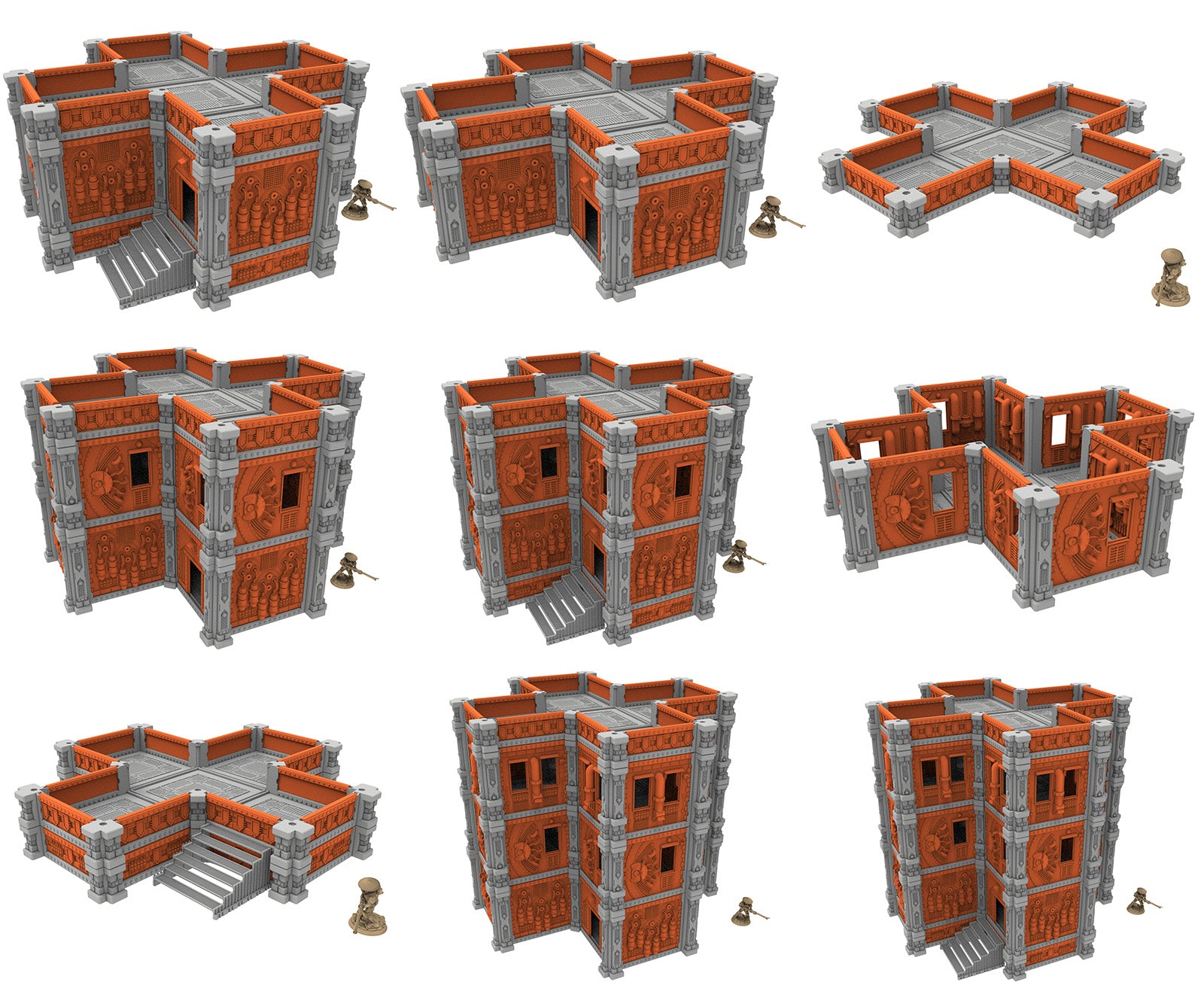 Damocles City Builder - Industrial Voltria - Modular Buildings & Full Biome