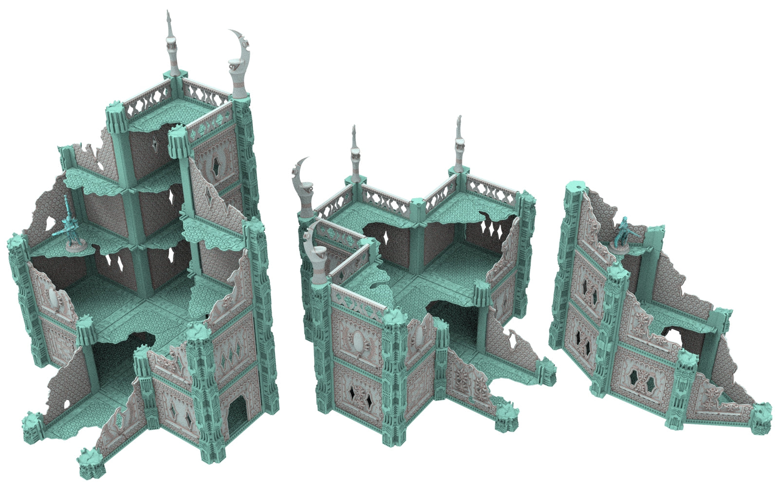 Die dunkle Stadt Myriam, Teil 1 und 2