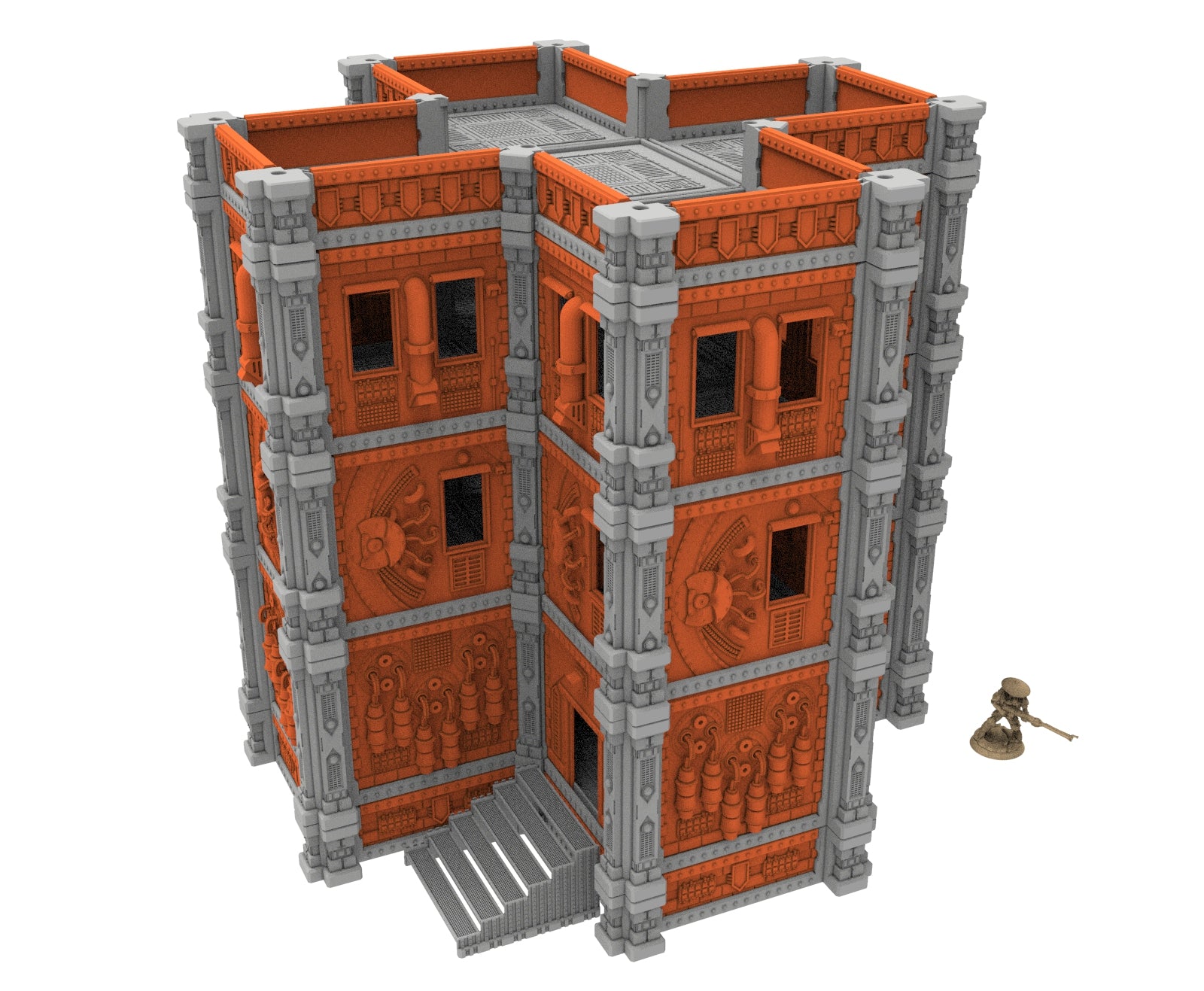 Damocles City Builder - Industrial Voltria - Modular Buildings & Full Biome