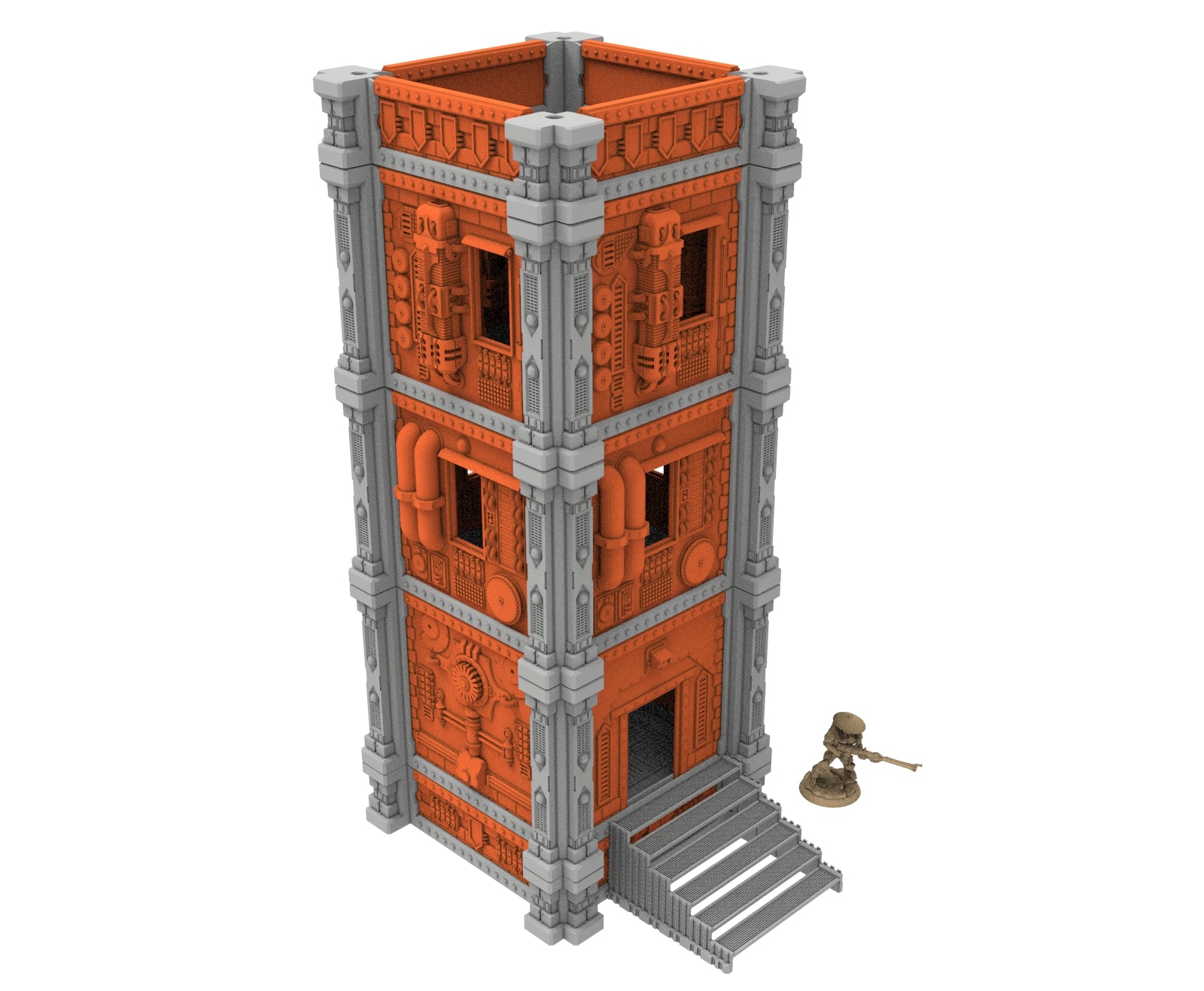 Damocles City Builder - Industrial Voltria - Modular Buildings & Full Biome