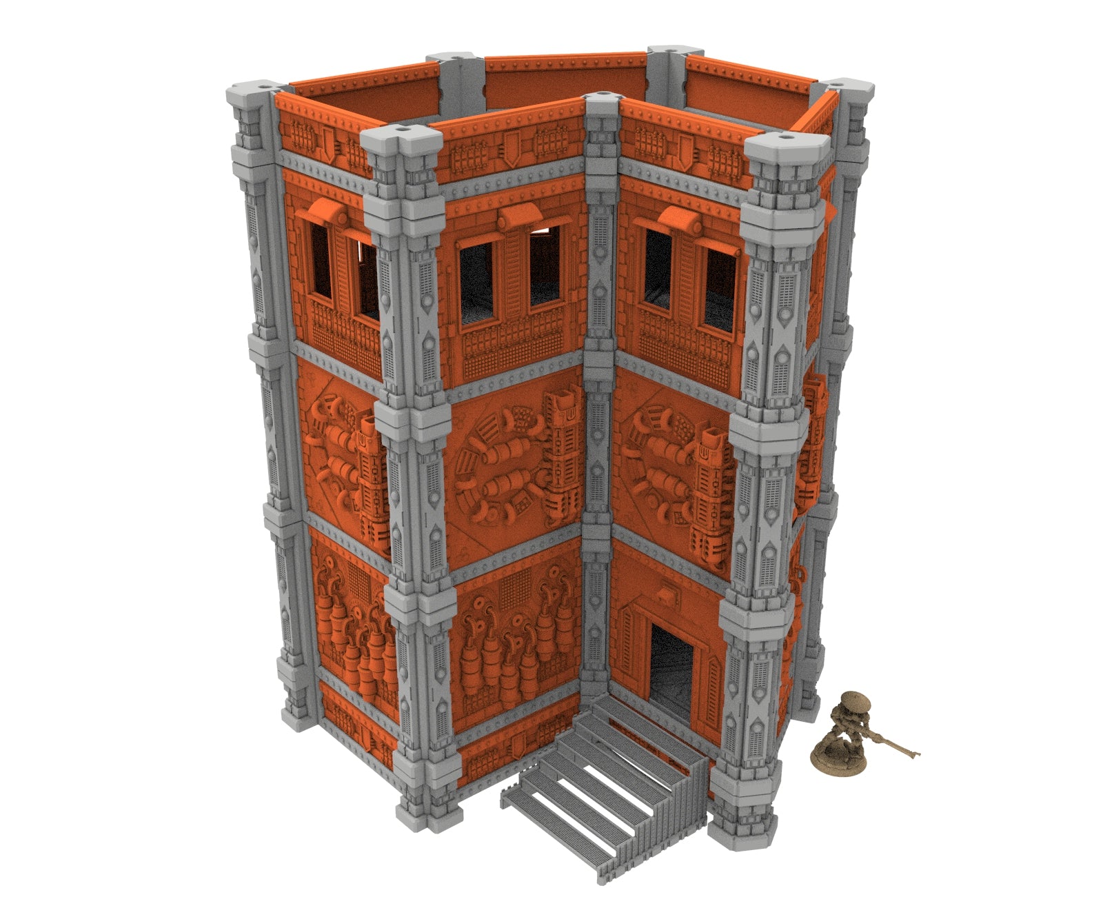 Damocles City Builder - Industrial Voltria - Modular Buildings & Full Biome