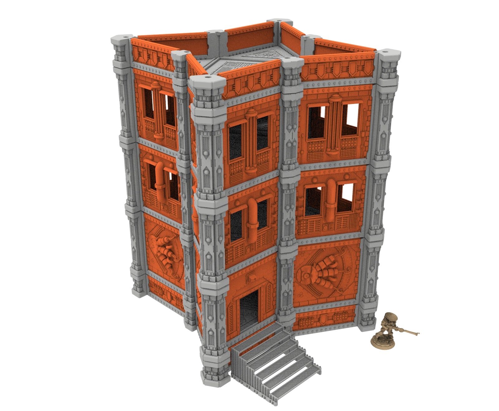 Damocles City Builder - Industrial Voltria - Modular Buildings & Full Biome