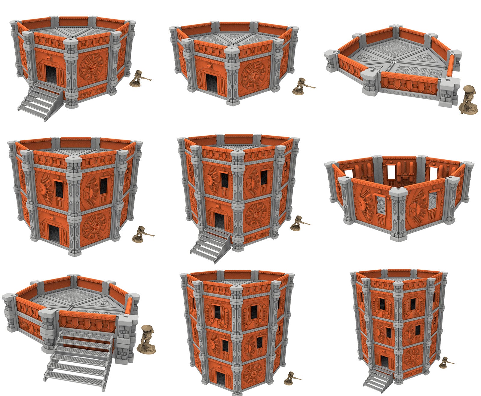 Damocles City Builder - Industrial Voltria - Modular Buildings & Full Biome