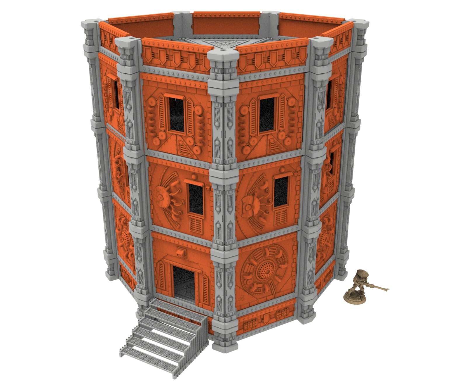 Damocles City Builder - Industrial Voltria - Modular Buildings & Full Biome