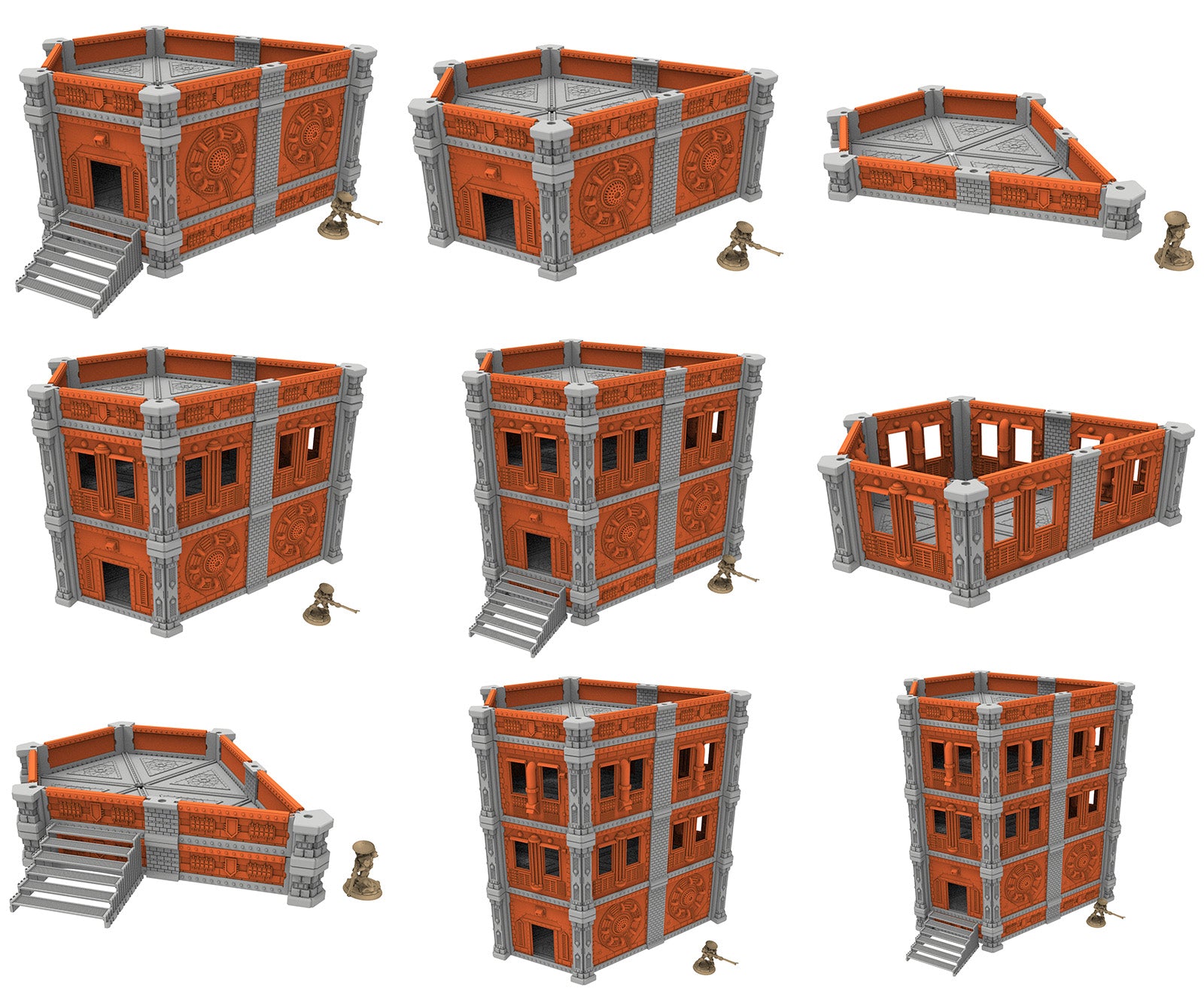 Damocles City Builder - Industrial Voltria - Modular Buildings & Full Biome