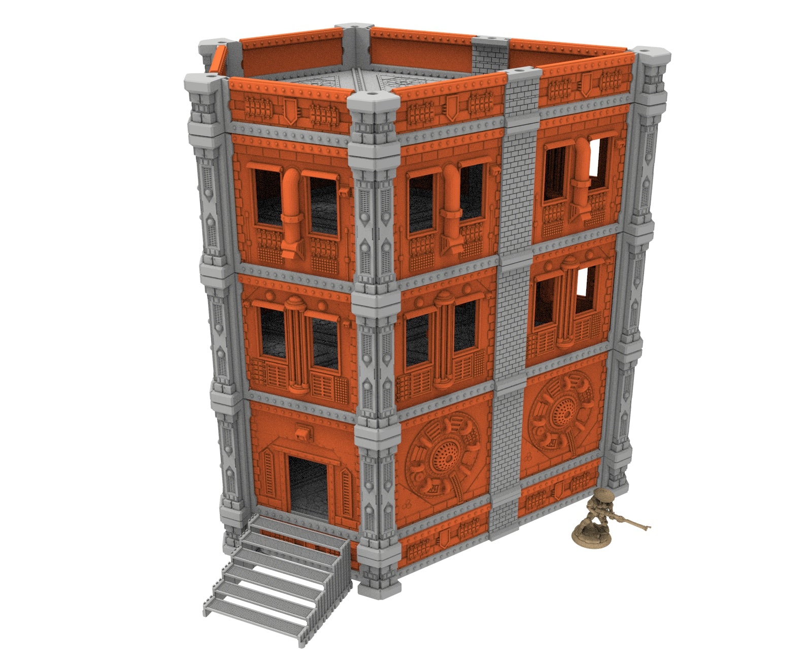 Damocles City Builder - Industrial Voltria - Modular Buildings & Full Biome