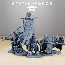 Load image into Gallery viewer, Scavenger Legio, mechanized infantry, post apocalyptic empire, usable for tabletop wargame.
