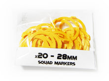 Load image into Gallery viewer, Round Squad Markers 28mm
