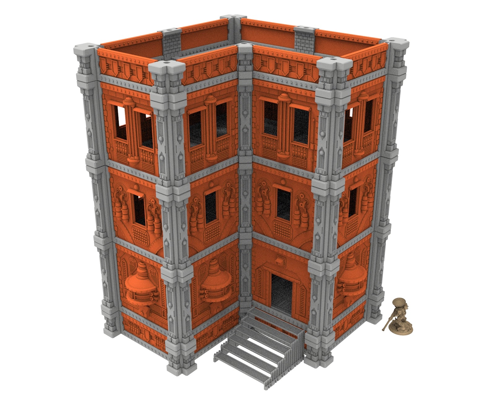 Damocles City Builder - Industrial Voltria - Modular Buildings & Full Biome