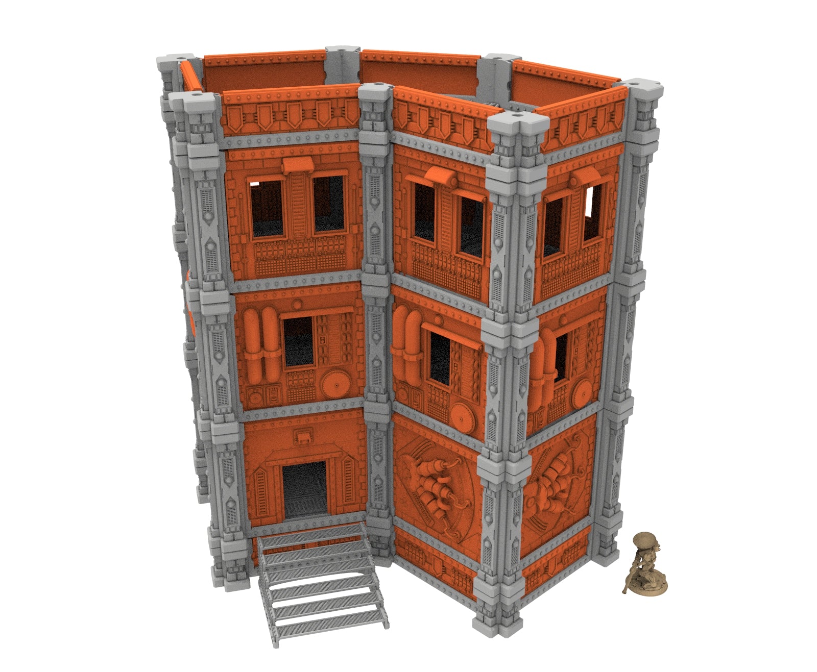 Damocles City Builder - Industrial Voltria - Modular Buildings & Full Biome