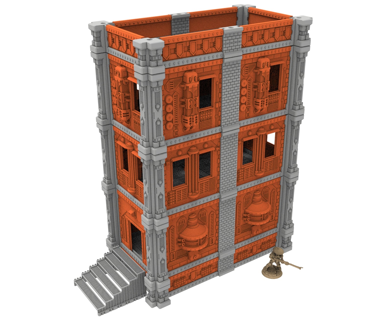 Damocles City Builder - Industrial Voltria - Modular Buildings & Full Biome