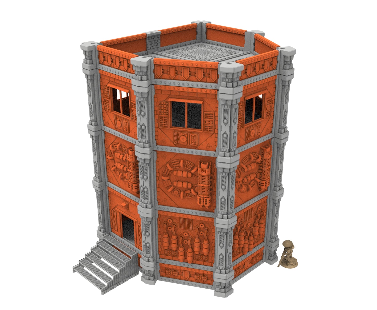 Damocles City Builder - Industrial Voltria - Modular Buildings & Full Biome