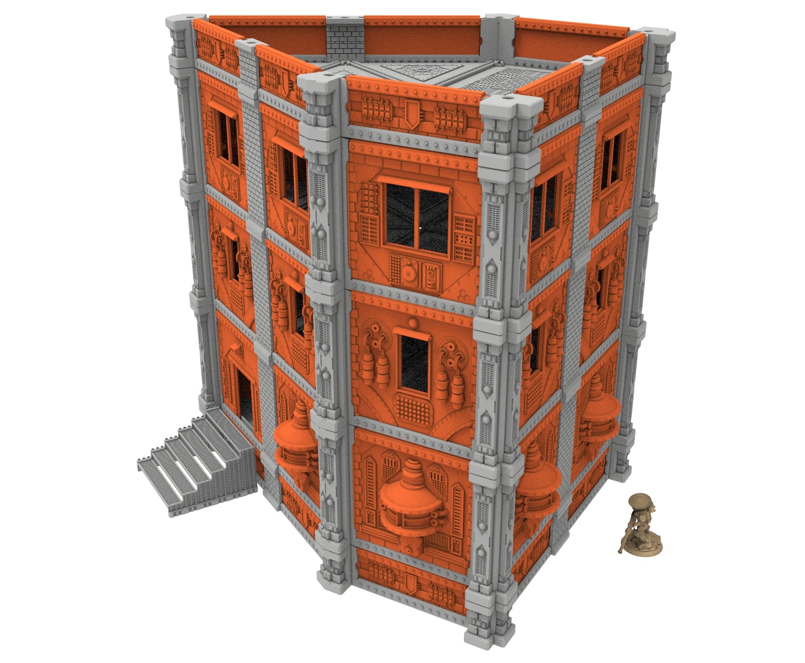 Damocles City Builder - Industrial Voltria - Modular Buildings & Full Biome