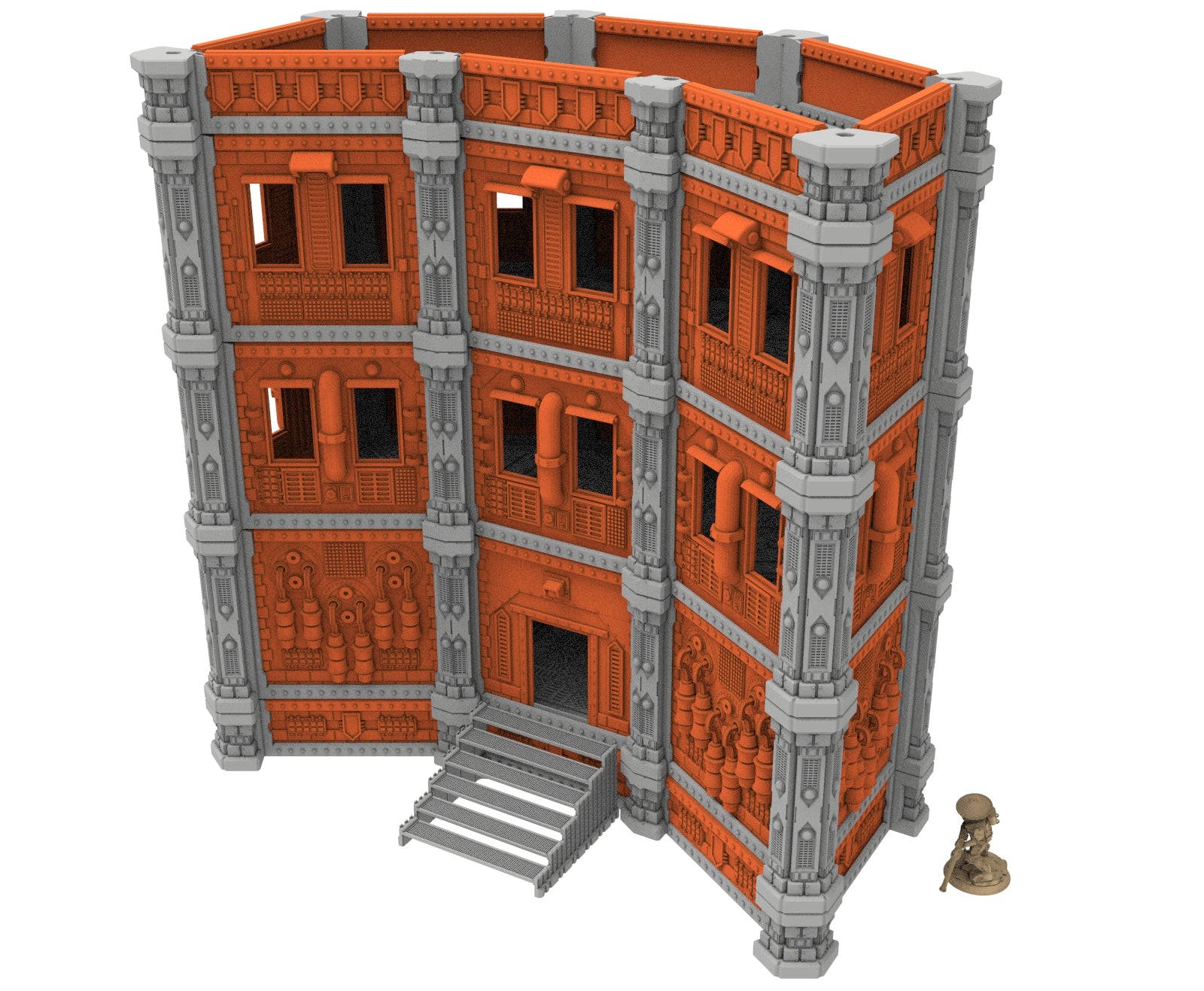 Damocles City Builder - Industrial Voltria - Modular Buildings & Full Biome