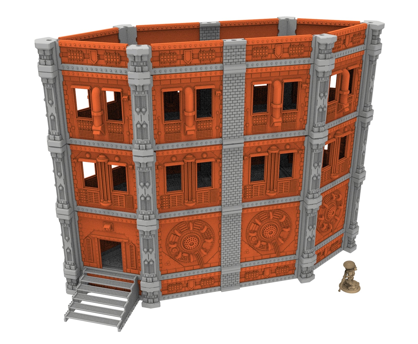 Damocles City Builder - Industrial Voltria - Modular Buildings & Full Biome