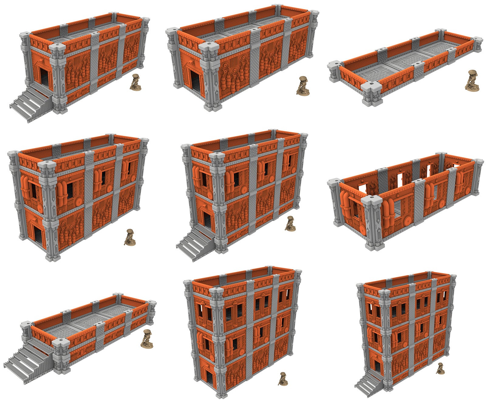 Damocles City Builder - Industrial Voltria - Modular Buildings & Full Biome