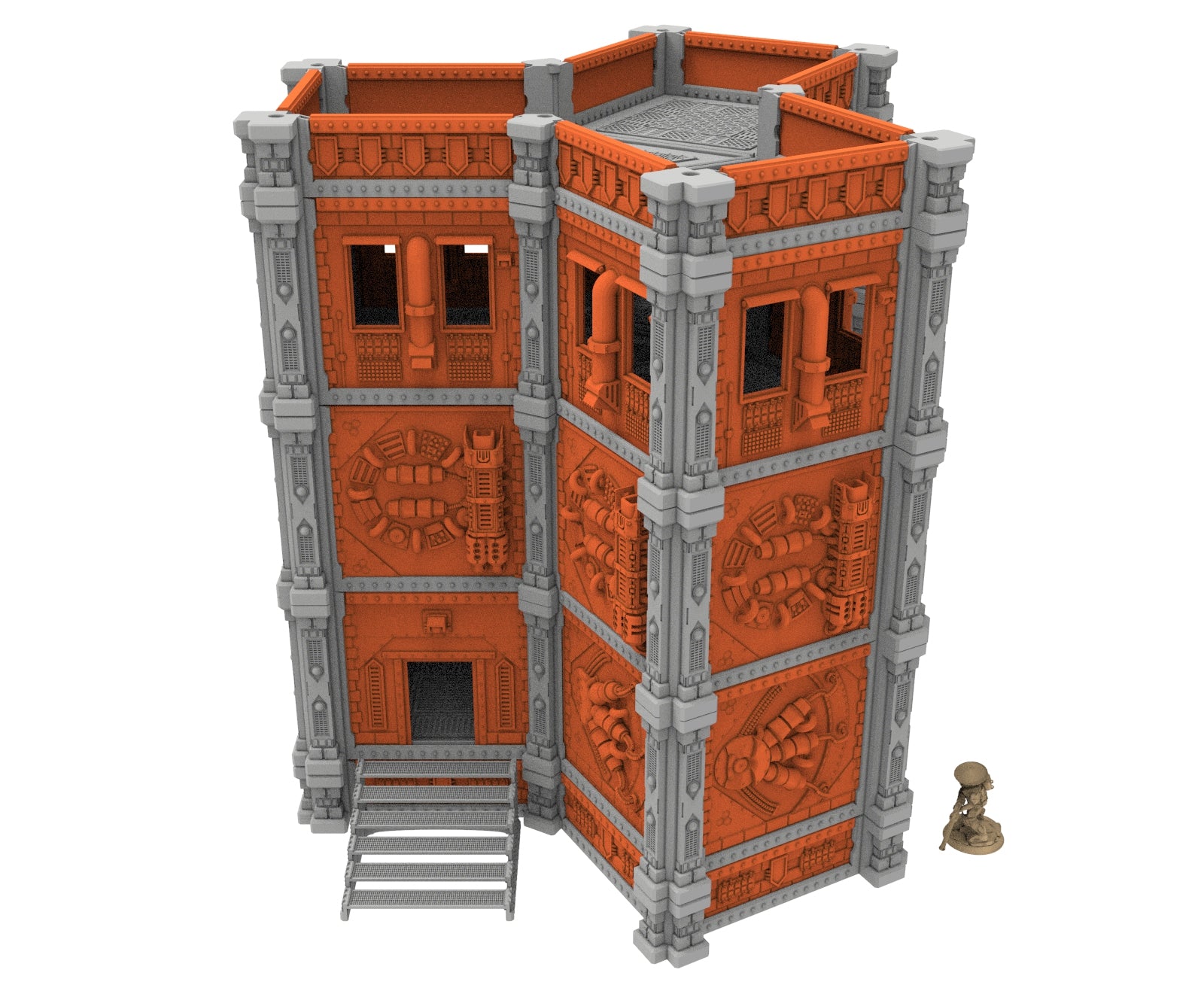 Damocles City Builder - Industrial Voltria - Modular Buildings & Full Biome