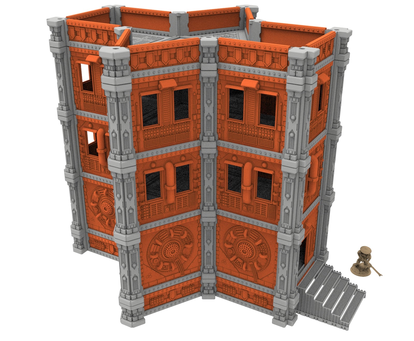 Damocles City Builder - Industrial Voltria - Modular Buildings & Full Biome