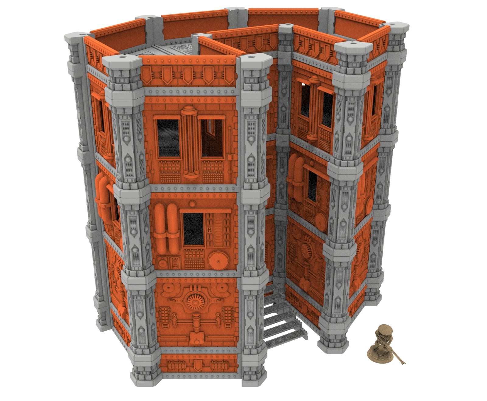 Damocles City Builder - Industrial Voltria - Modular Buildings & Full Biome