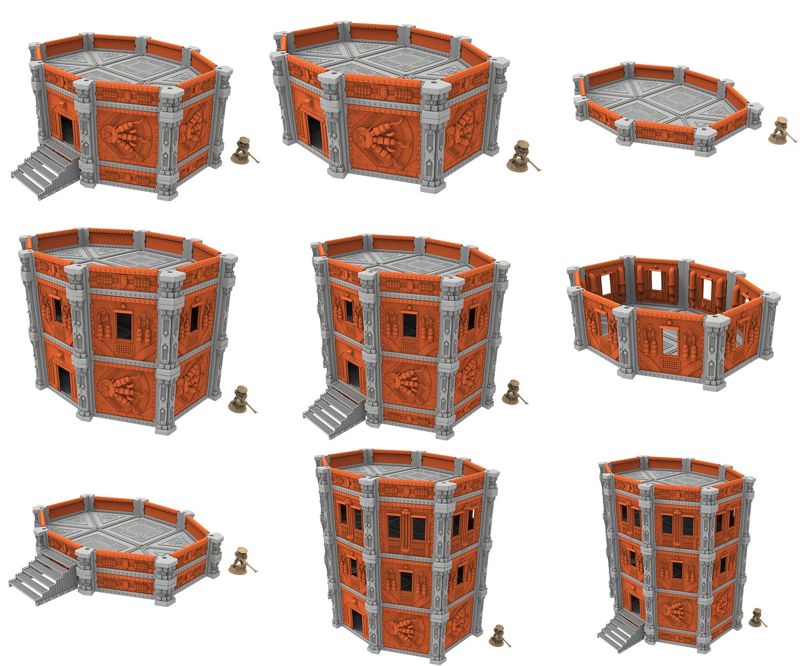 Damocles City Builder - Industrial Voltria - Modular Buildings & Full Biome