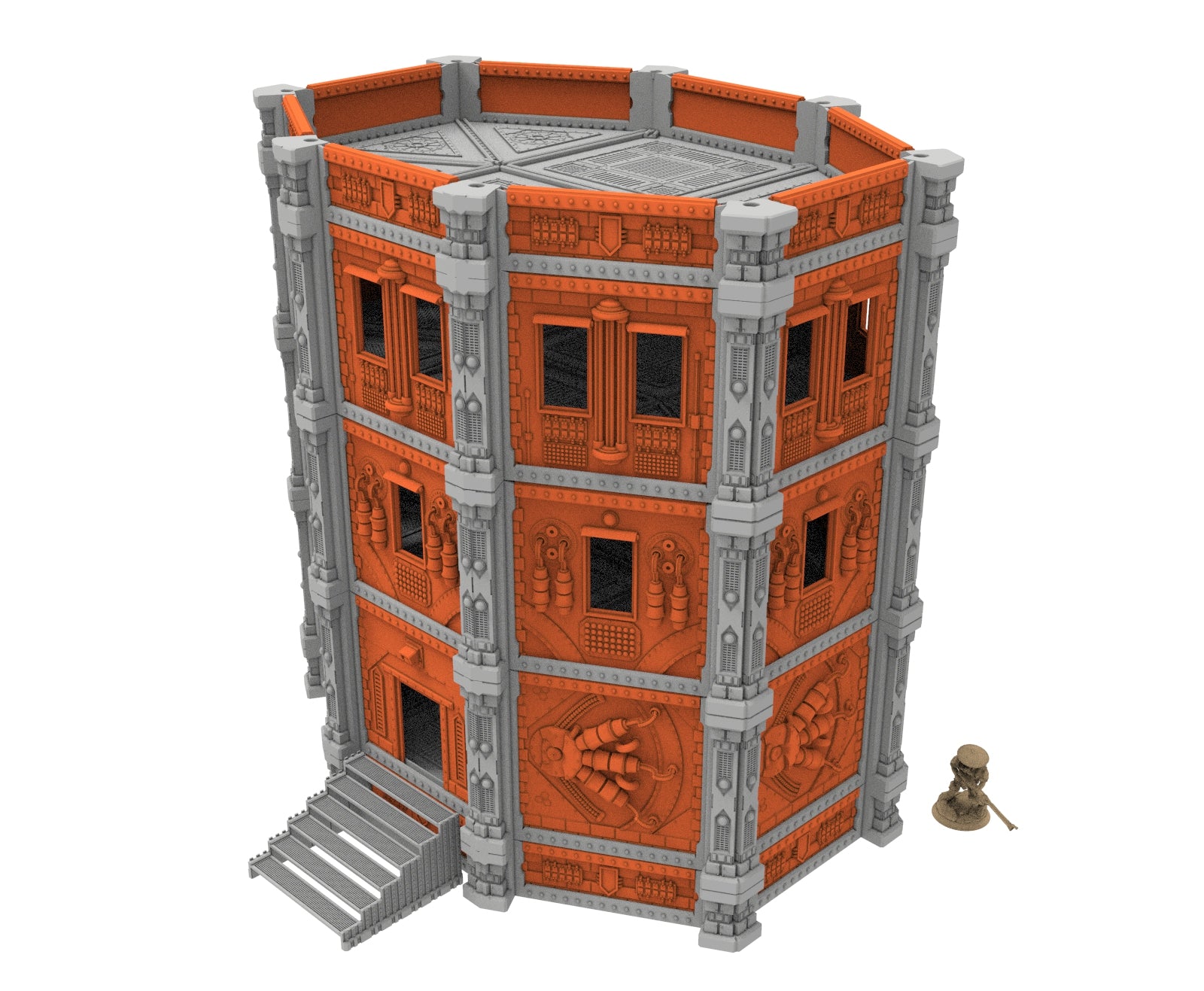 Damocles City Builder - Industrial Voltria - Modular Buildings & Full Biome