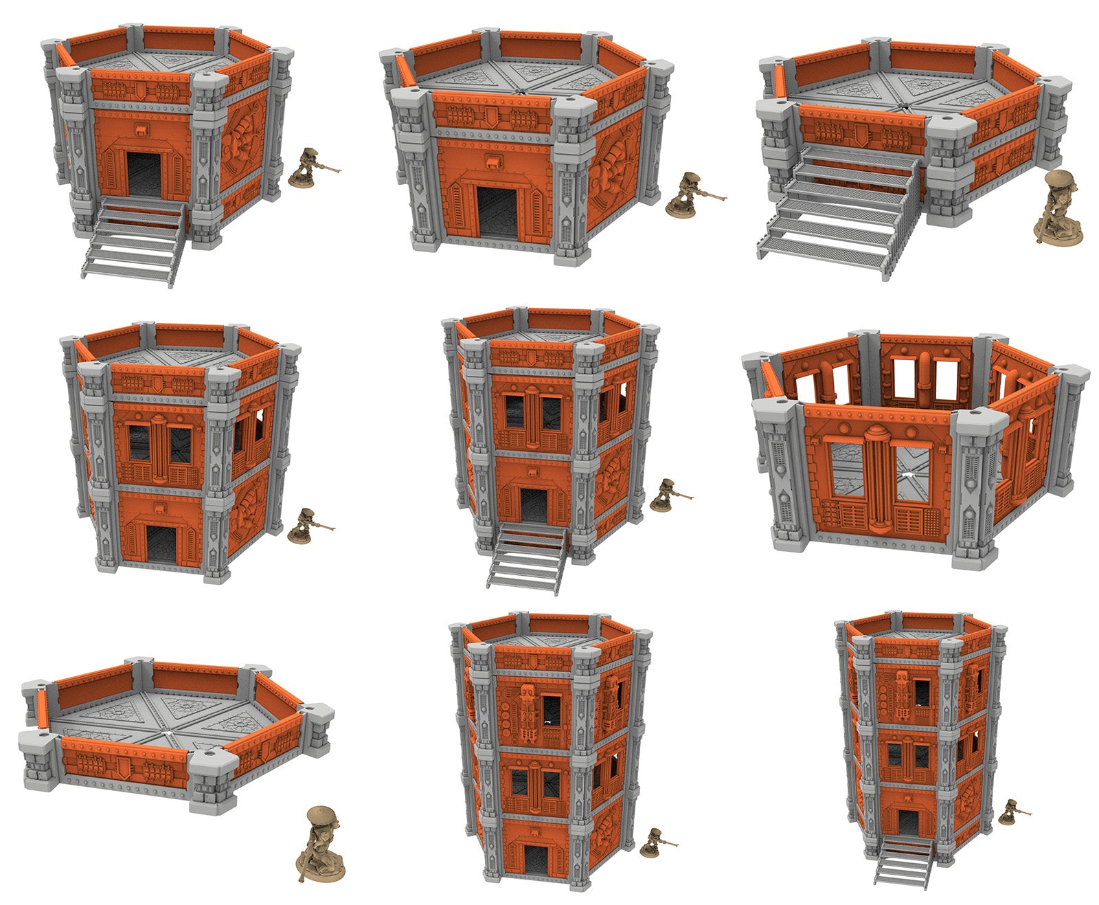 Damocles City Builder - Industrial Voltria - Modular Buildings & Full Biome