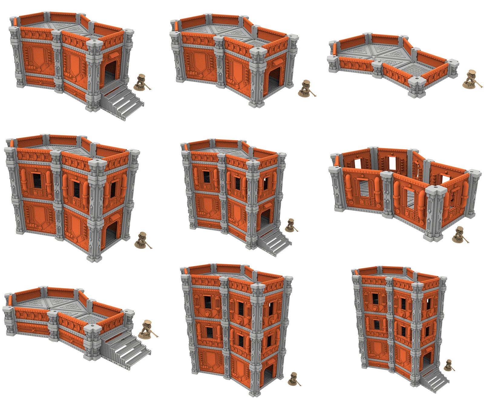 Damocles City Builder - Industrial Voltria - Modular Buildings & Full Biome