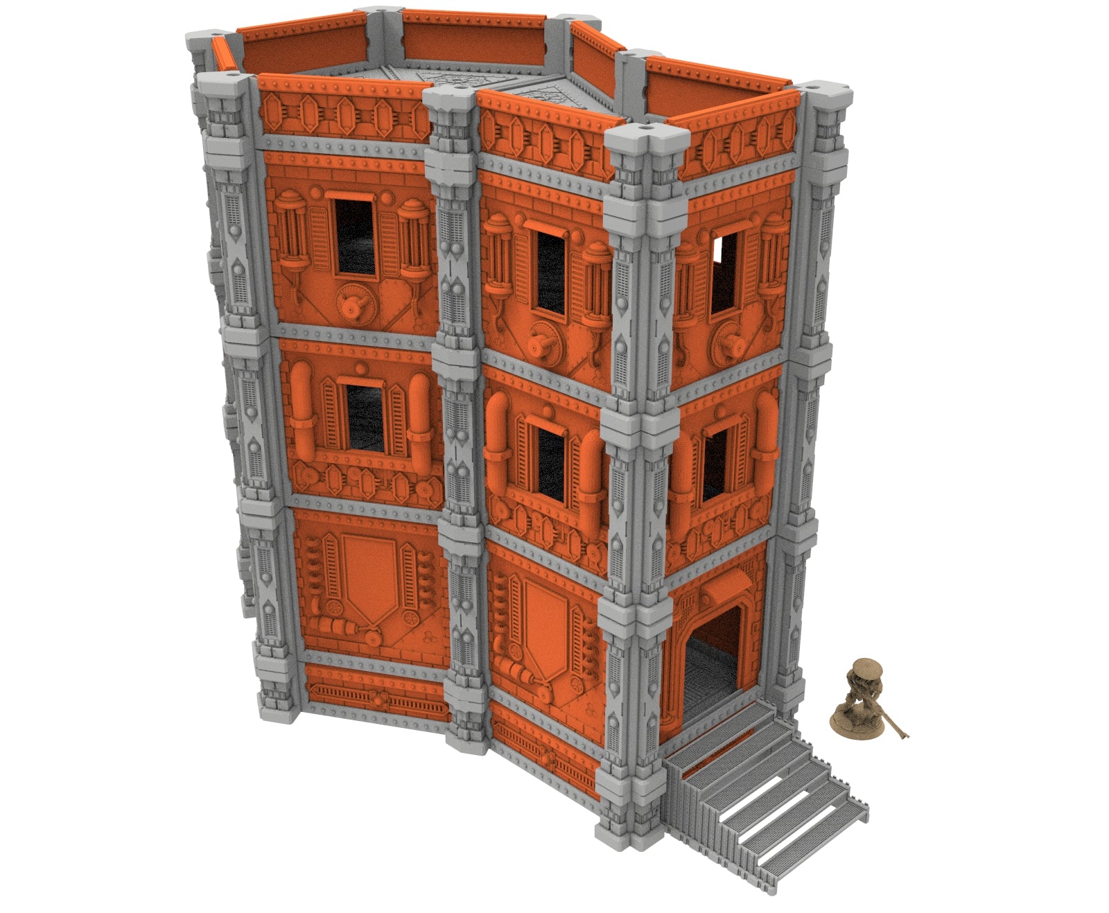 Damocles City Builder - Industrial Voltria - Modular Buildings & Full Biome