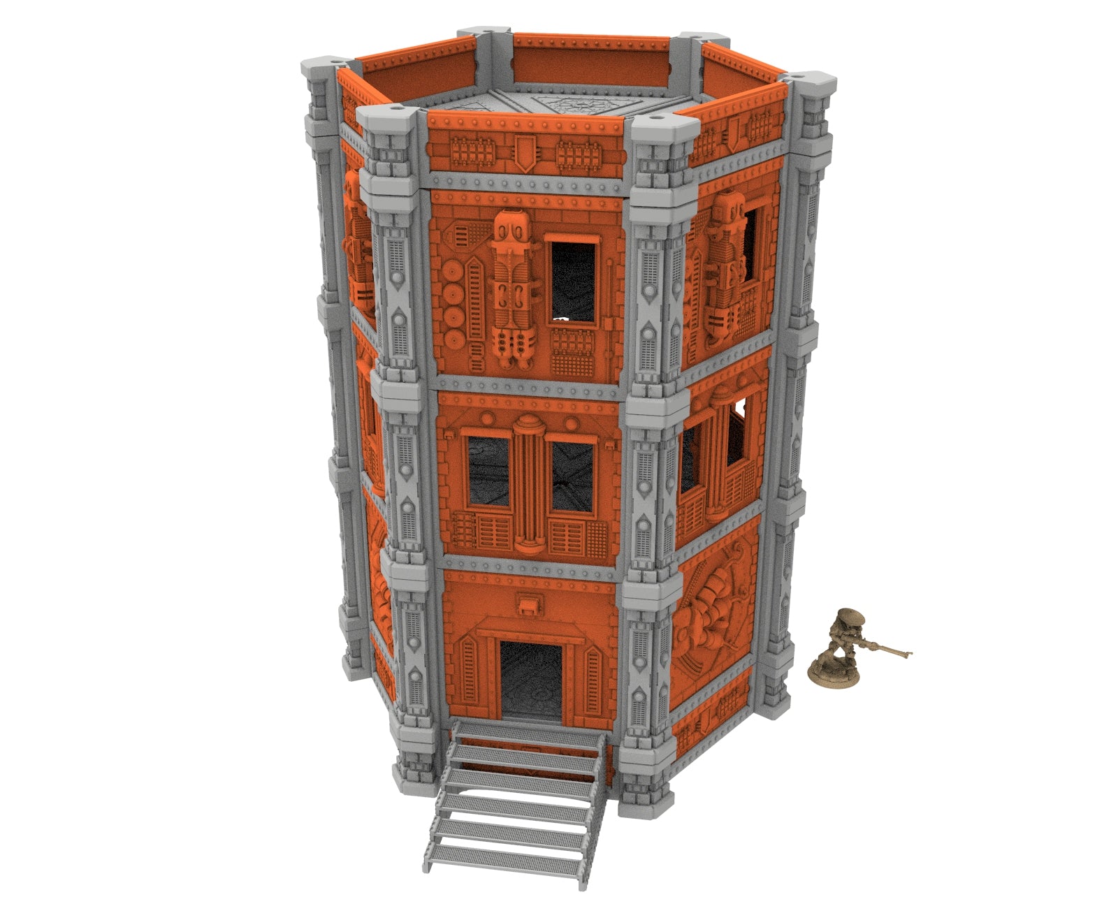 Damocles City Builder - Industrial Voltria - Modular Buildings & Full Biome