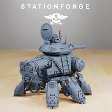 Load image into Gallery viewer, Scavenger Tank, mechanized infantry, post apocalyptic empire, Onager, usable for tabletop wargame.
