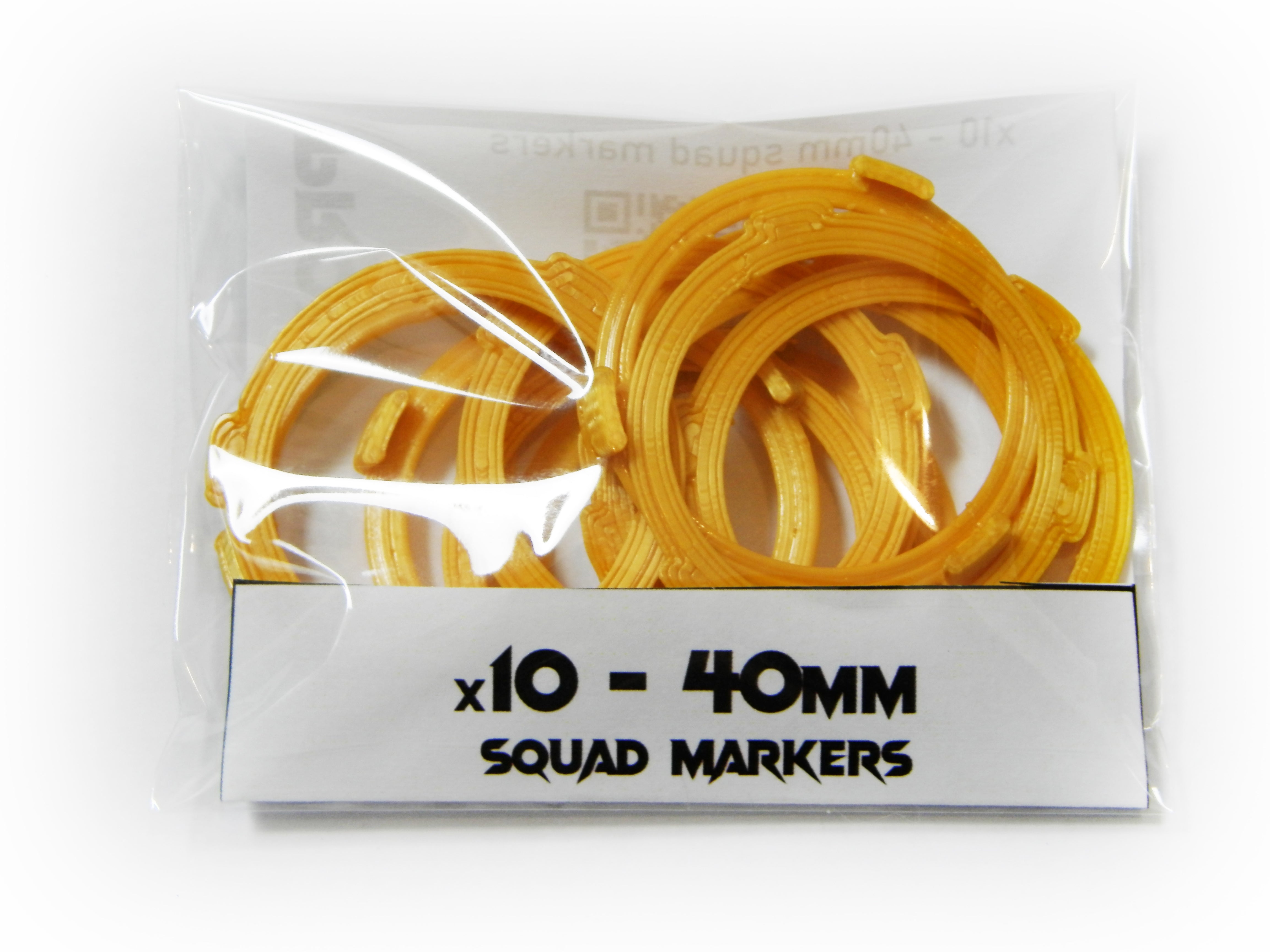 Marqueurs d'escouade ronds 40 mm