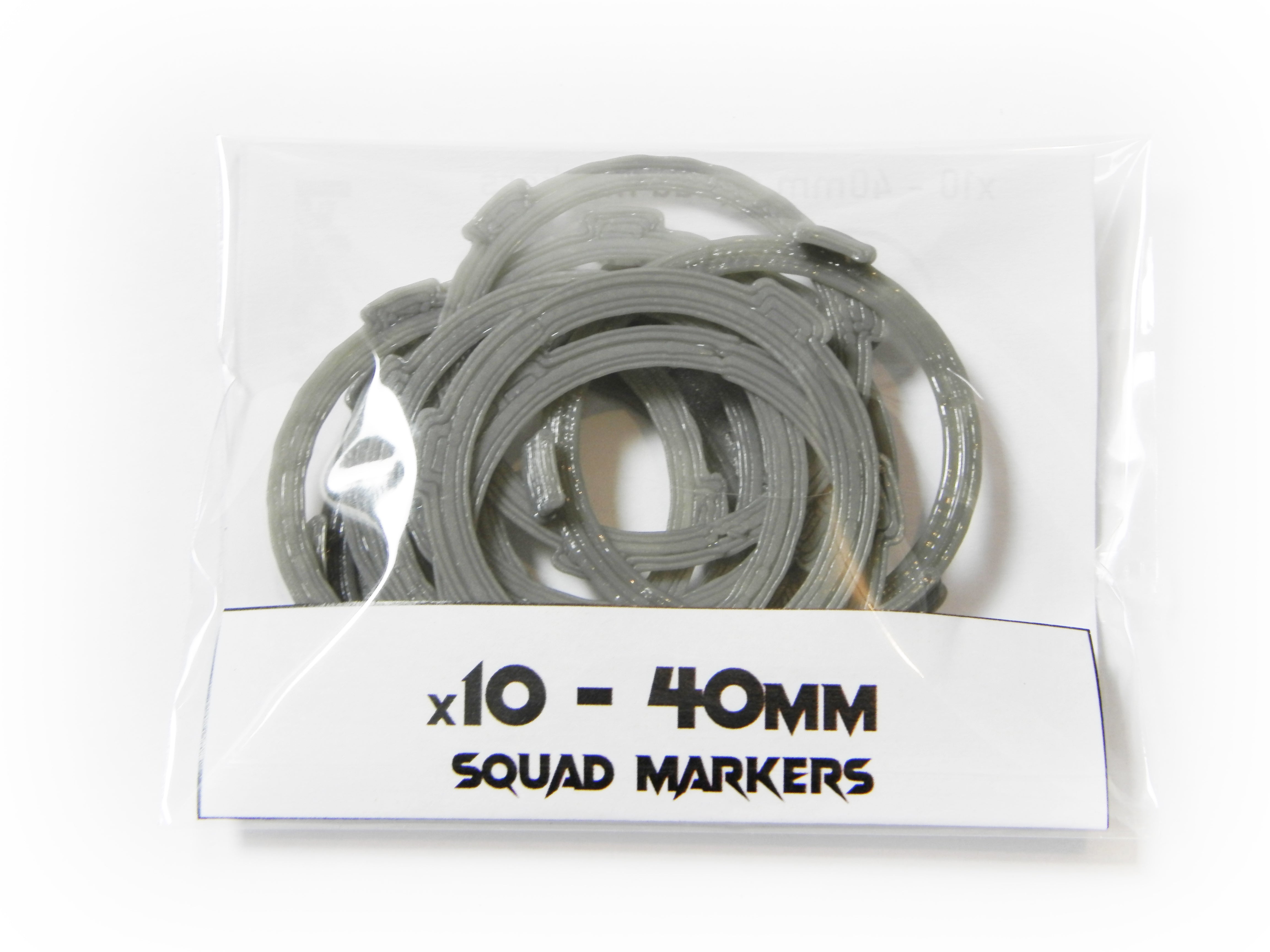 Marqueurs d'escouade ronds 40 mm