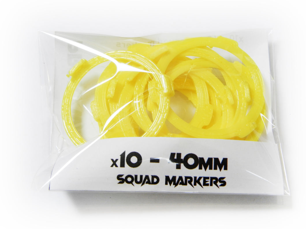 Round Squad Markers 40mm