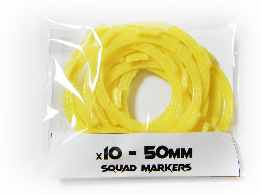 Round Squad Markers 50mm