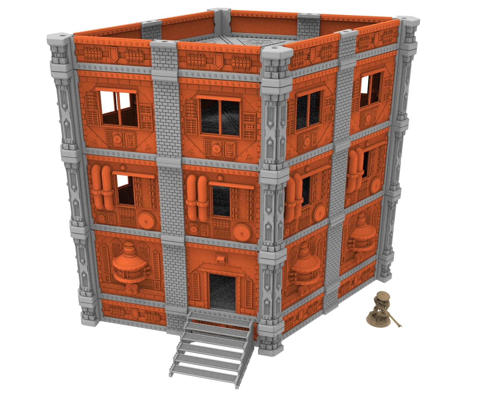 Damocles City Builder - Industrial Voltria - Modular Buildings & Full Biome