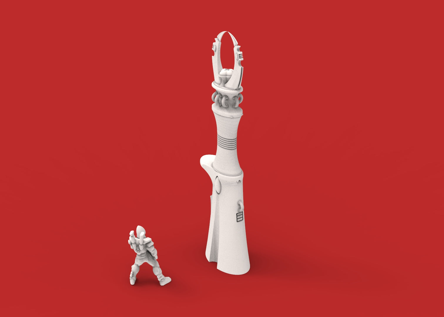 Eldar Pillar - assembled set B