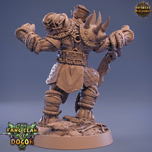 Load image into Gallery viewer, Green Skin - Fin’gaa Stonefang, The Fang Clan of Dogor, daybreak miniatures
