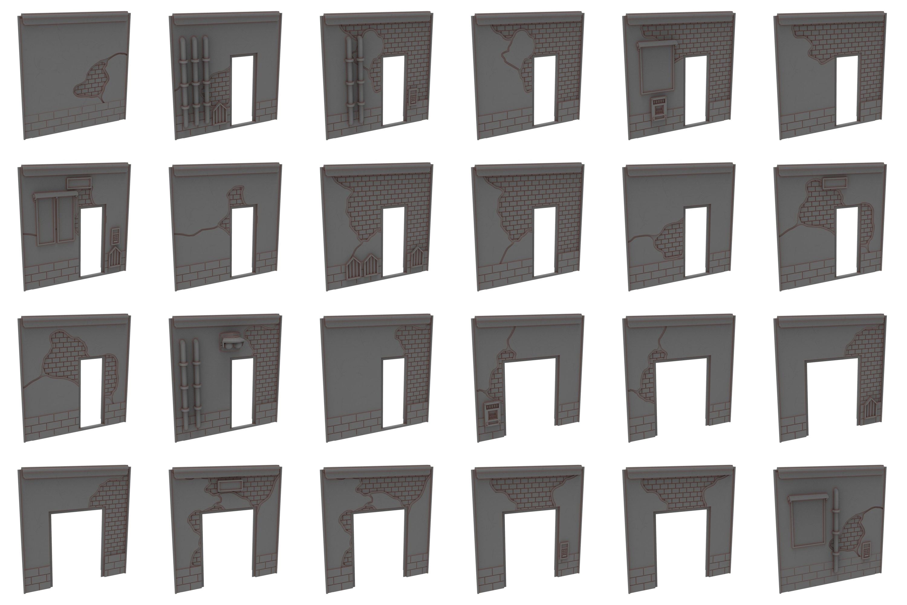 Bâtiments modulaires Damocles, parties 1 et 2