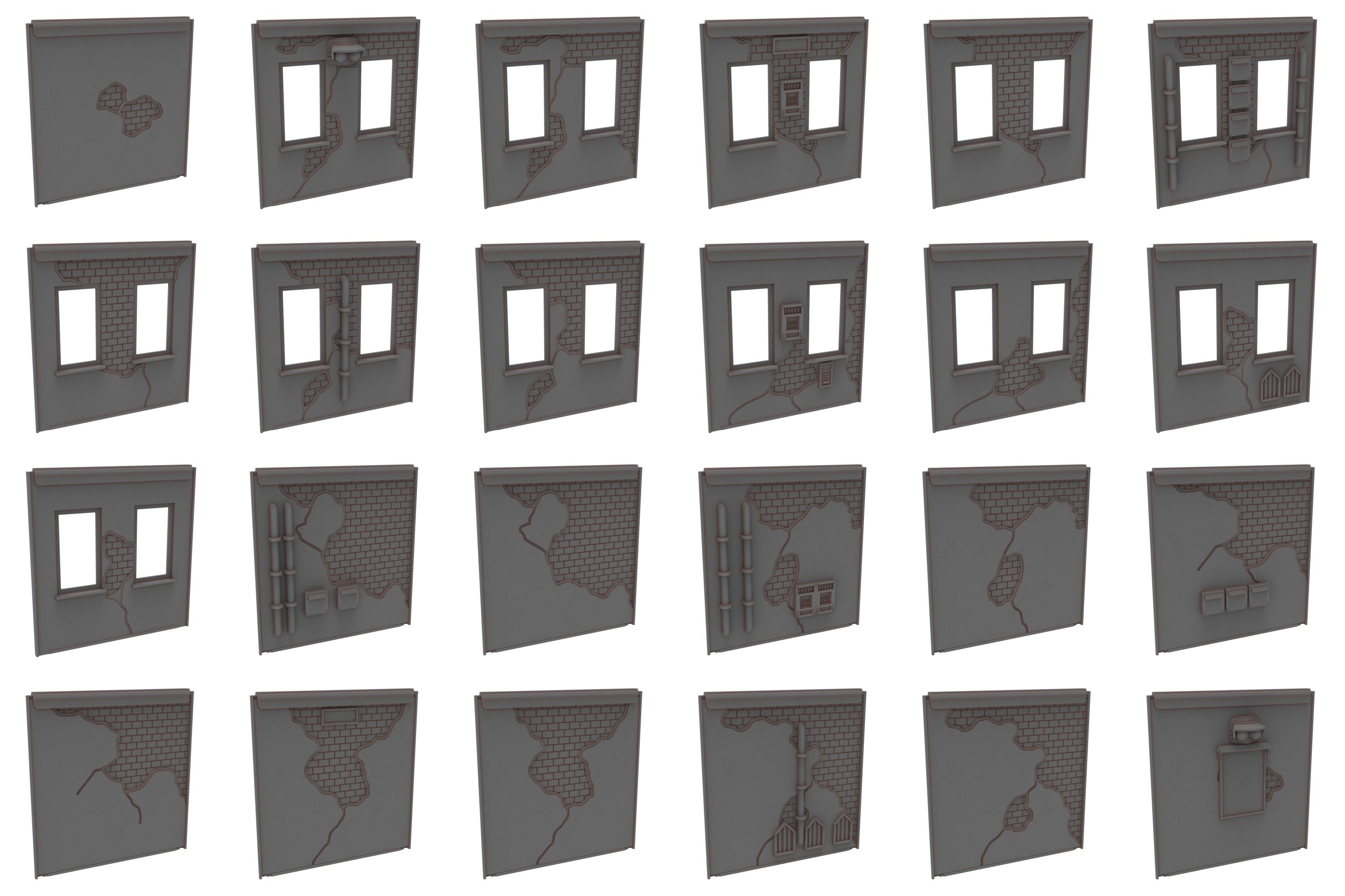 Bâtiments modulaires Damocles, parties 1 et 2