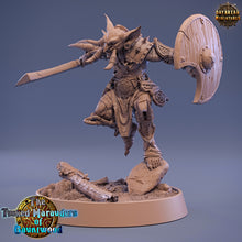 Load image into Gallery viewer, Green Skin - Jauk Stomper, The Tusked Marauders of Gauntwood, daybreak miniatures
