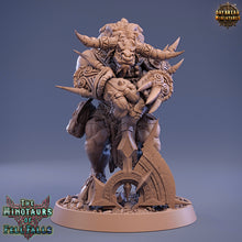 Load image into Gallery viewer, Beastmen - King Aristemnes Gracci, The Minotaurs of Fell Falls, Daybreak Miniatures
